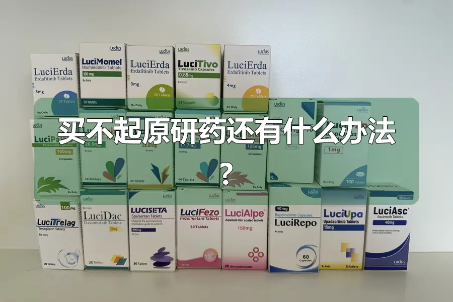 买不起原研药还有什么办法?